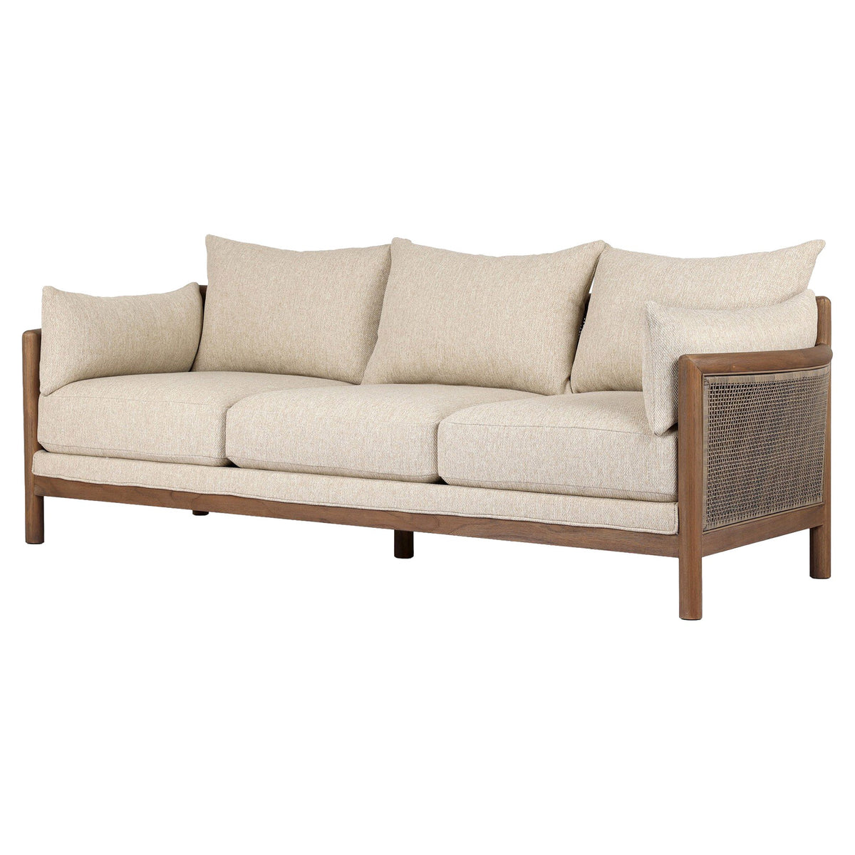 Barbosa Outdoor Sofa-86" - Concha Beige