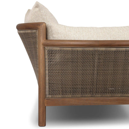 Barbosa Outdoor Sofa-86" - Concha Beige