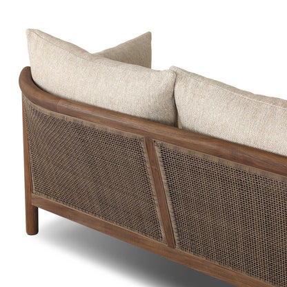Barbosa Outdoor Sofa-86" - Concha Beige