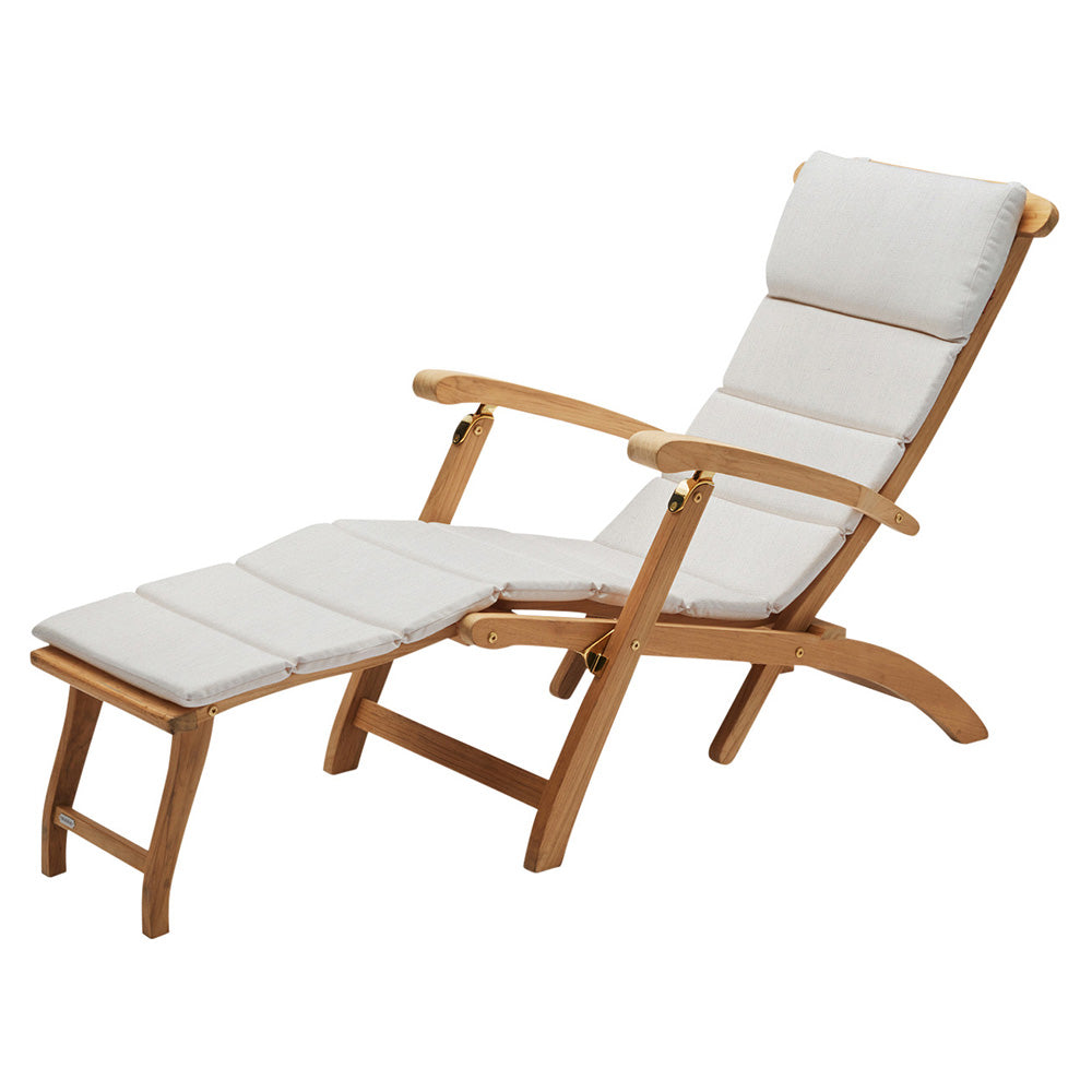 Barriere Outdoor Deck Chair Cushion - Papyrus