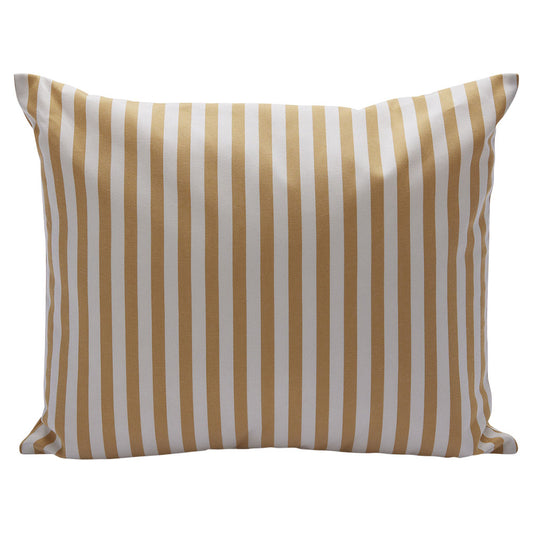 Barriere Outdoor Pillow - Golden Yellow Stripe