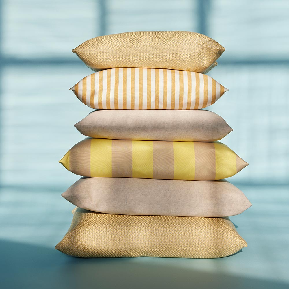 Barriere Outdoor Pillow - Papyrus