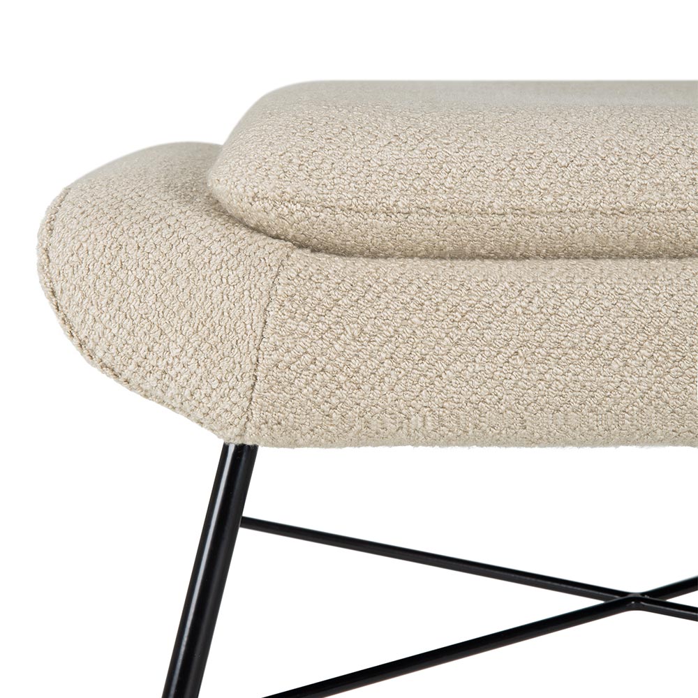 Barrow Footstool - Off White