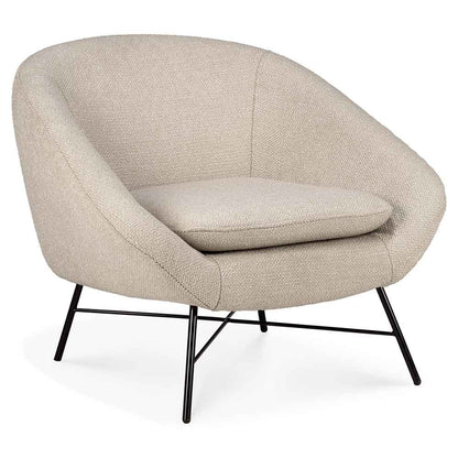 Barrow Lounge Chair - Off White