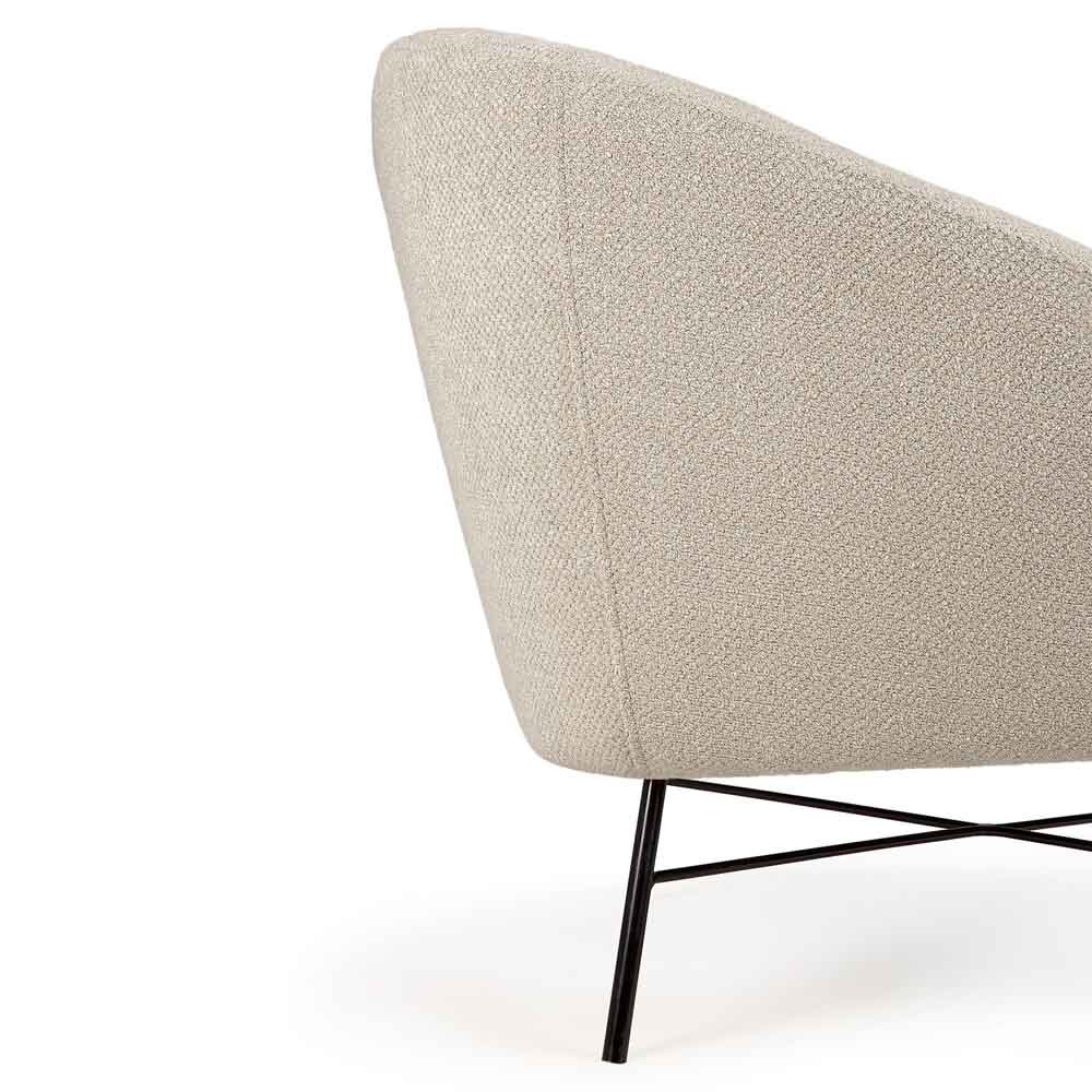 Barrow Lounge Chair - Off White