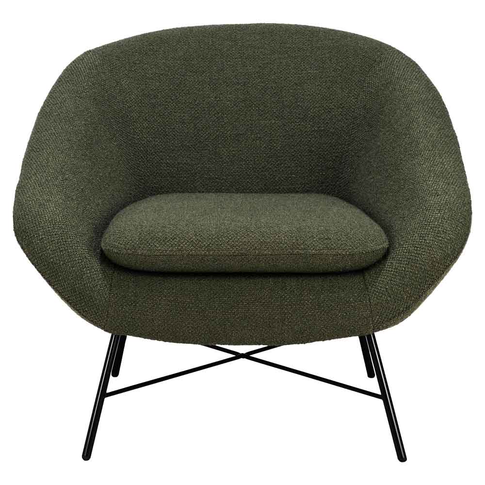 Barrow Lounge Chair - Pine Green