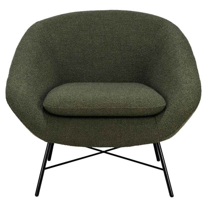 Barrow Lounge Chair - Pine Green