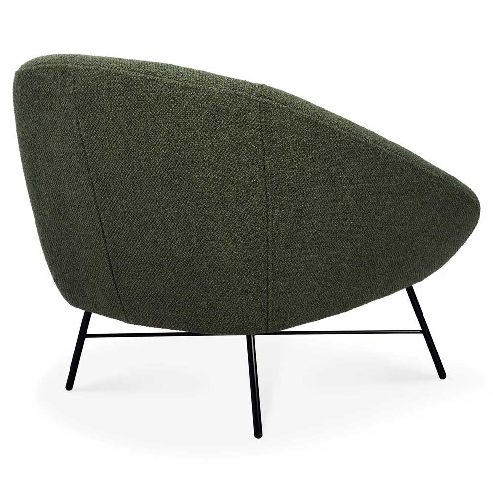 Barrow Lounge Chair - Pine Green