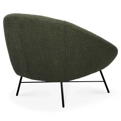Barrow Lounge Chair - Pine Green