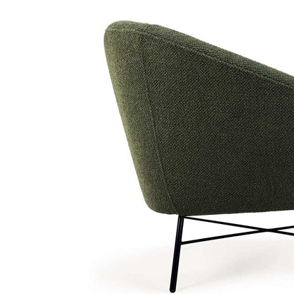 Barrow Lounge Chair - Pine Green