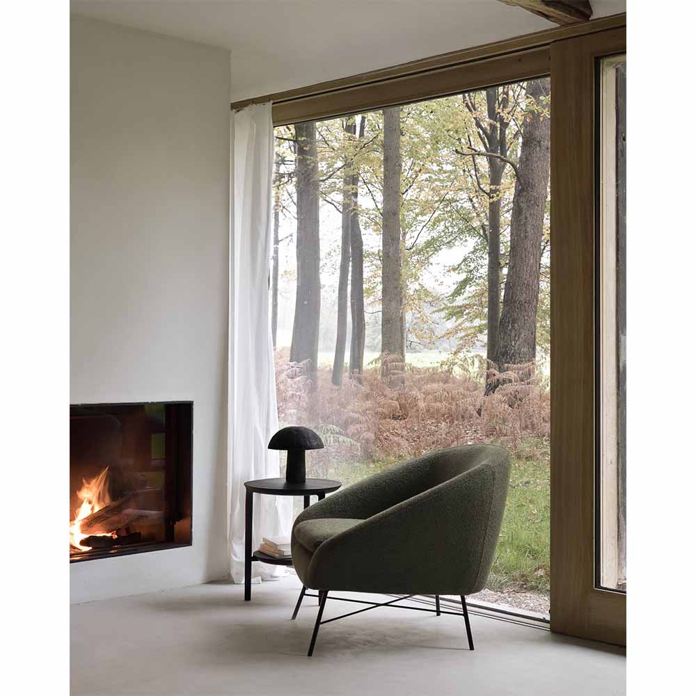 Barrow Lounge Chair - Pine Green