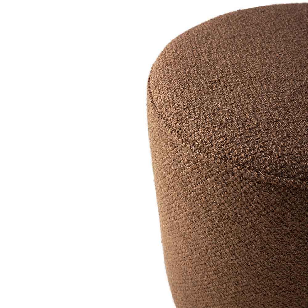 Barrow Pouf 15.5"W - Copper