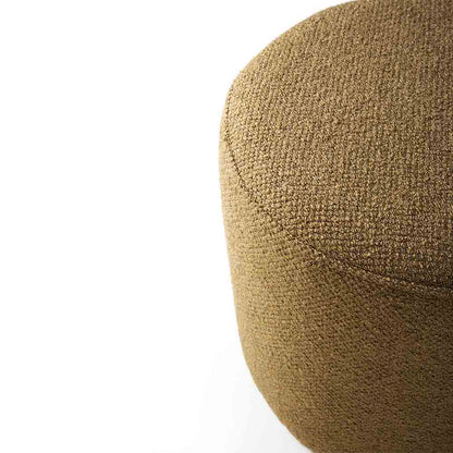 Barrow Pouf 15.5"W - Ginger
