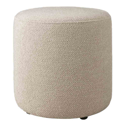 Barrow Pouf 15.5"W - Off White