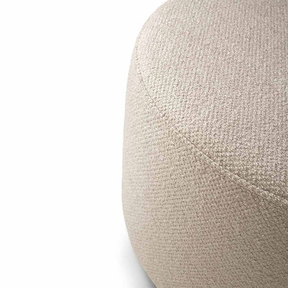 Barrow Pouf 23.5"W - Off White