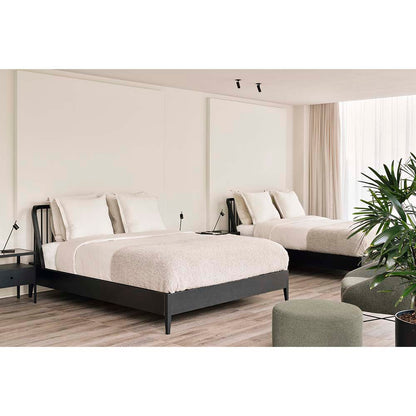 Barrow Round Pouf 23.5"W - Pine Green