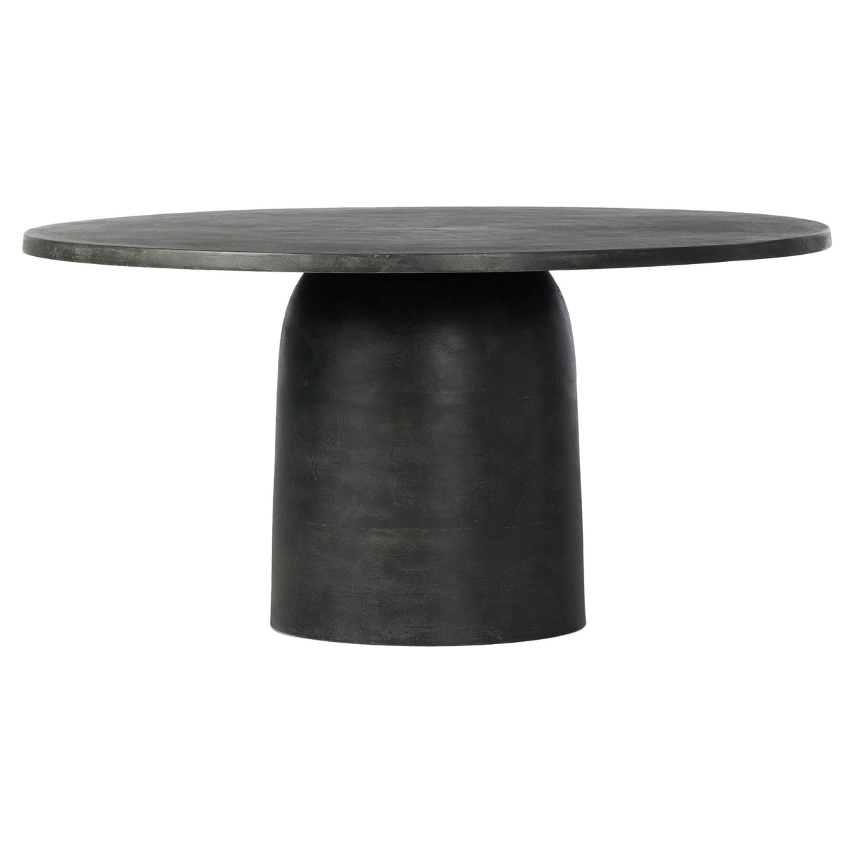Basil Outdoor Dining Table 60" - Aged Gray