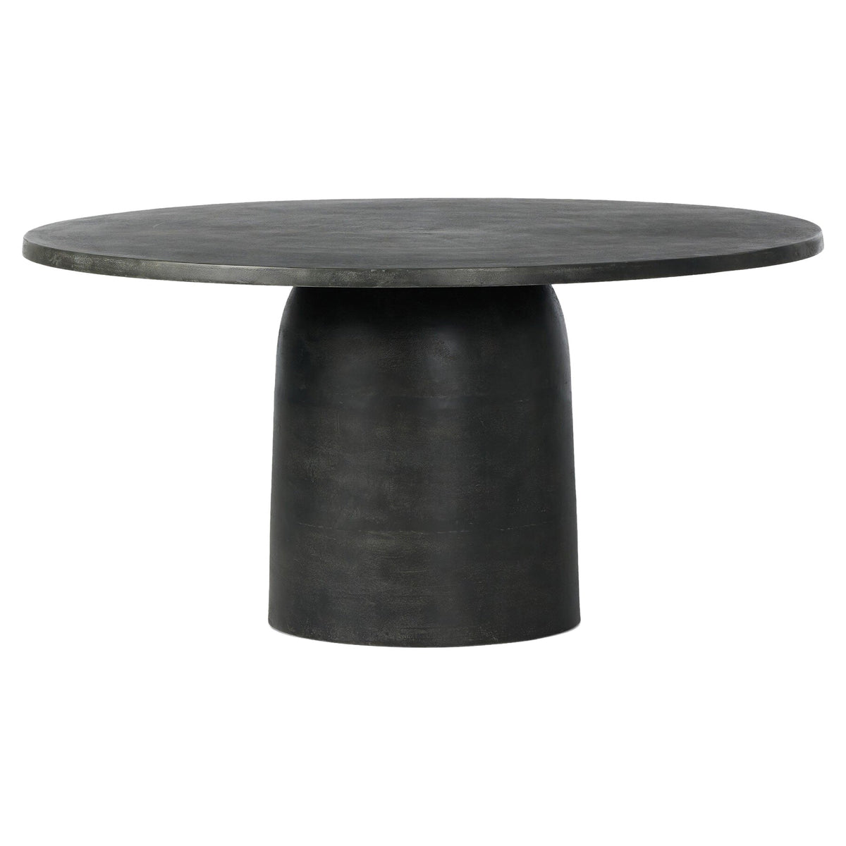Basil Outdoor Dining Table 60" - Aged Gray