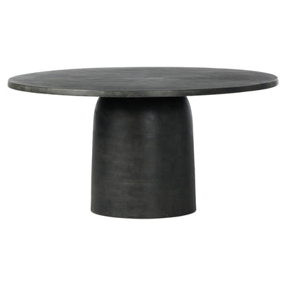 Basil Outdoor Dining Table 60" - Aged Gray