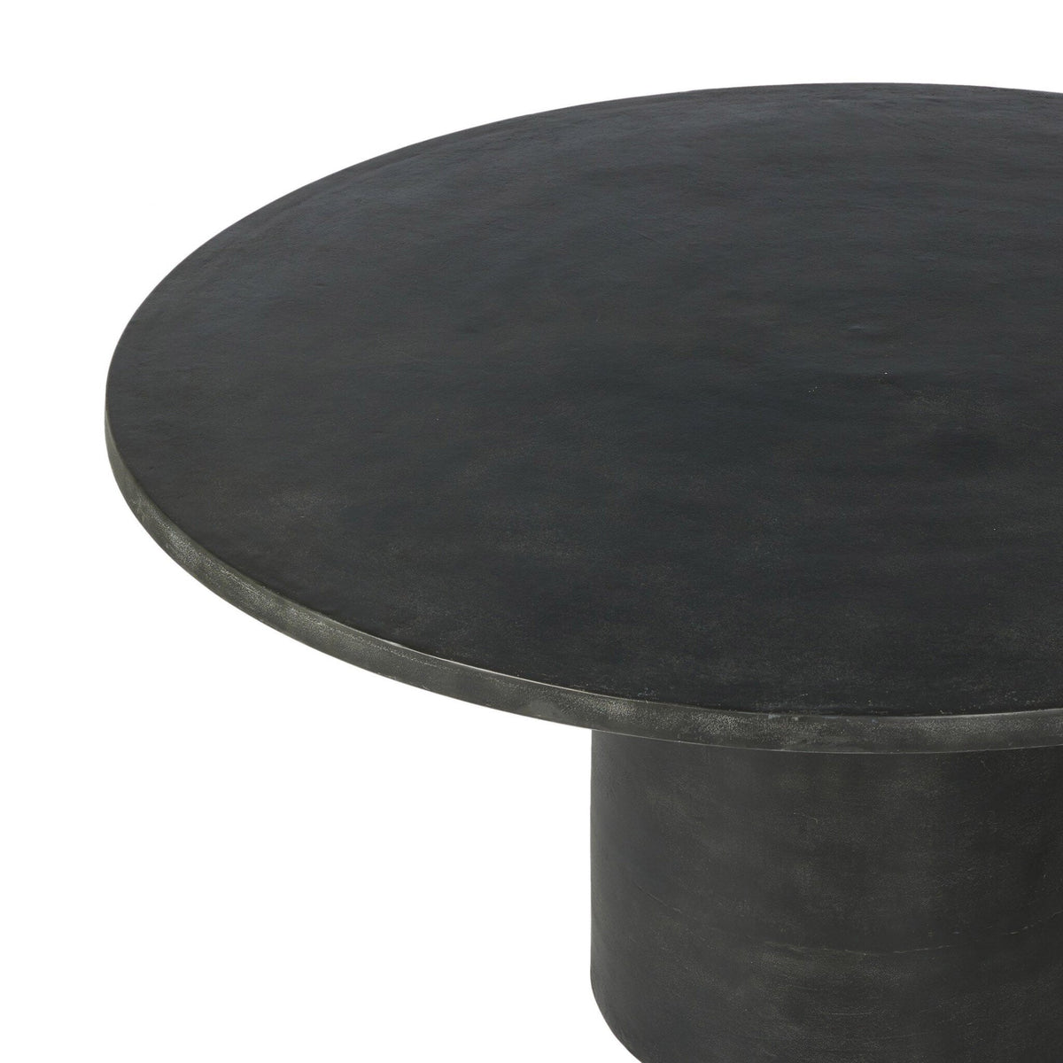 Basil Outdoor Dining Table 60" - Aged Gray