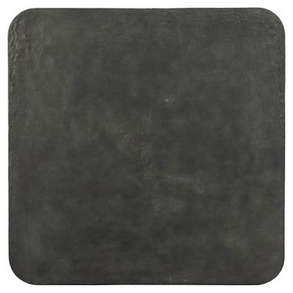 Basil Square Outdoor Coffee Table - Aged Gray