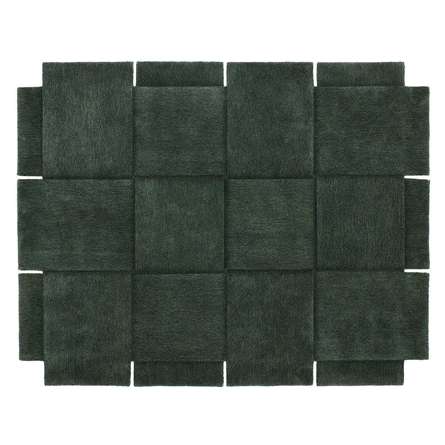 Basket Rug - Green