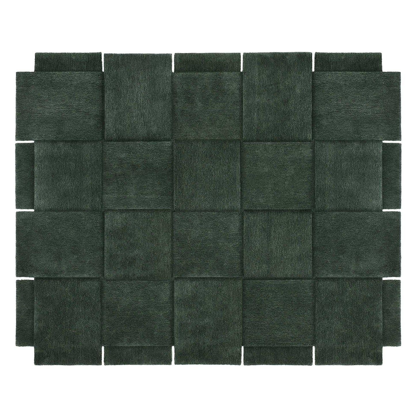 Basket Rug - Green