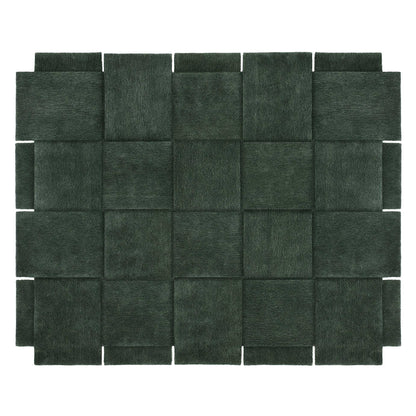 Basket Rug - Green