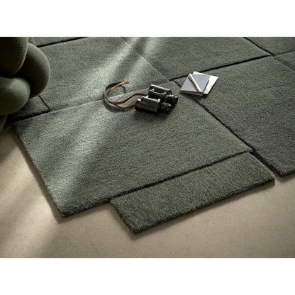 Basket Rug - Green