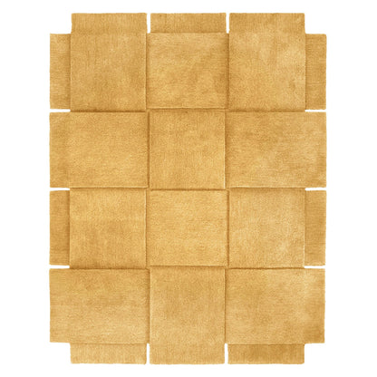 Basket Rug - Yellow Ochre