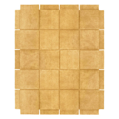 Basket Rug - Yellow Ochre