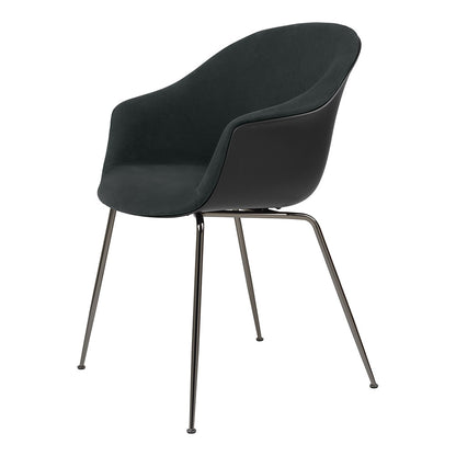 Bat Front Upholstered Dining Chair - Conic Base
