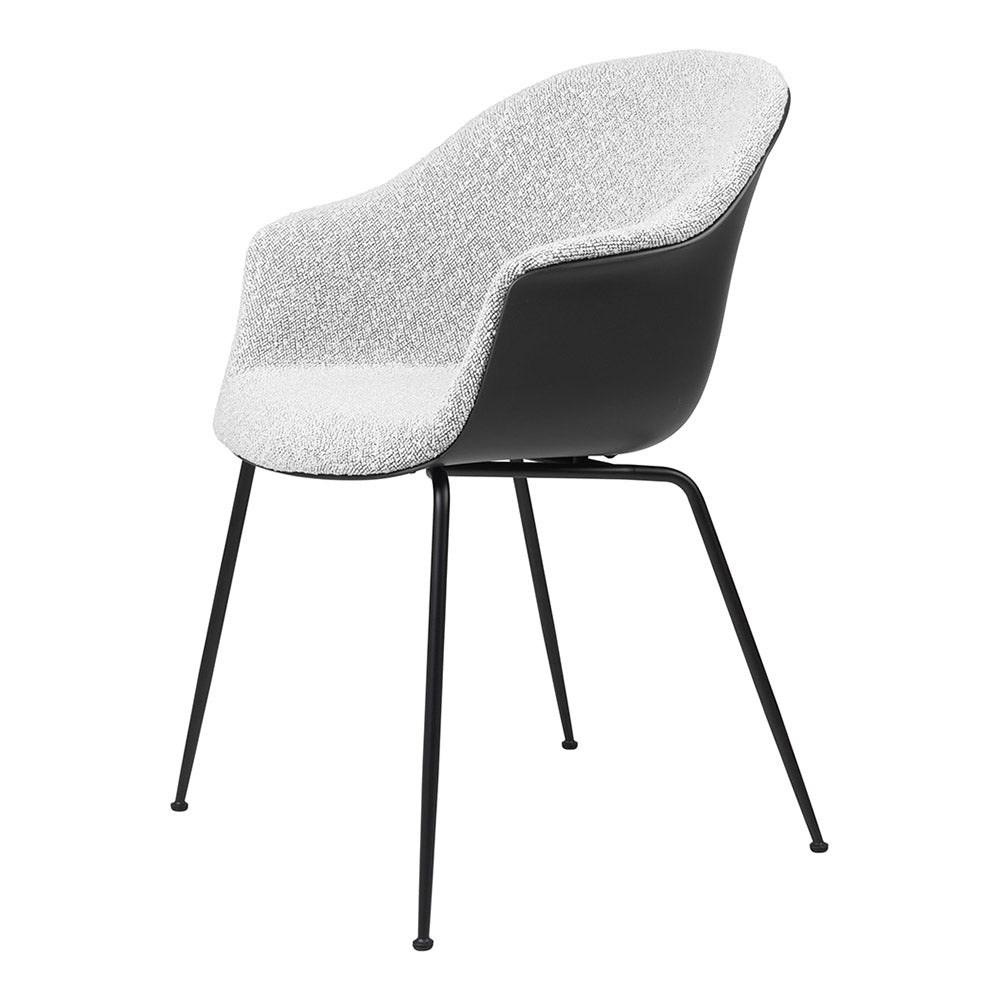 Bat Front Upholstered Dining Chair - Conic Base