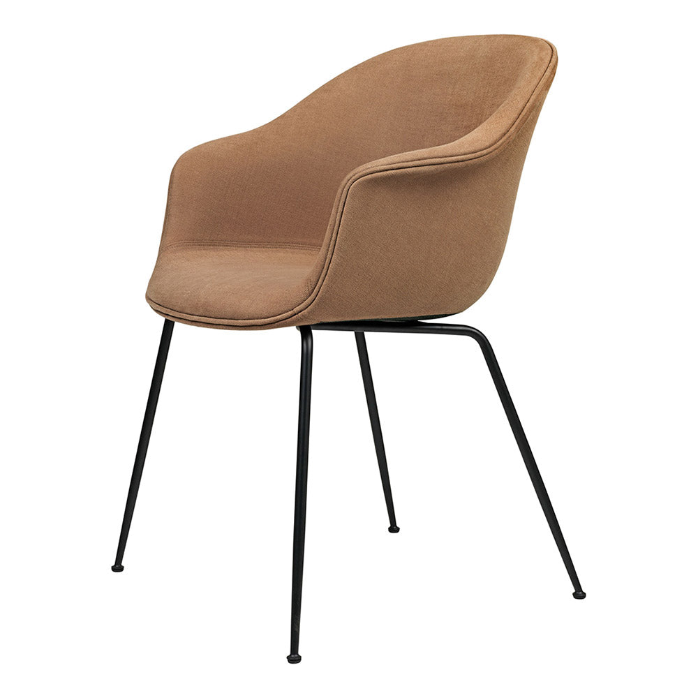 Bat Fully Upholstered Dining Chair - Conic Base