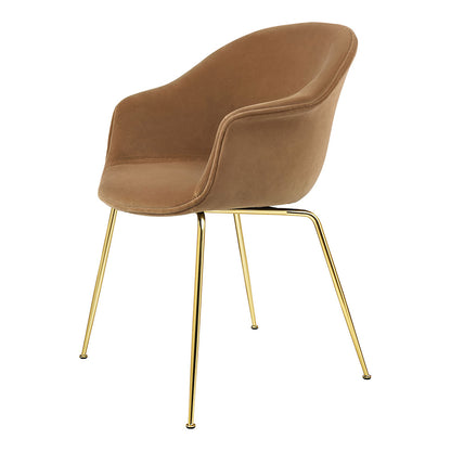 Bat Fully Upholstered Dining Chair - Conic Base