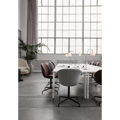 Bat Fully Upholstered Meeting Chair - 4-Star Base