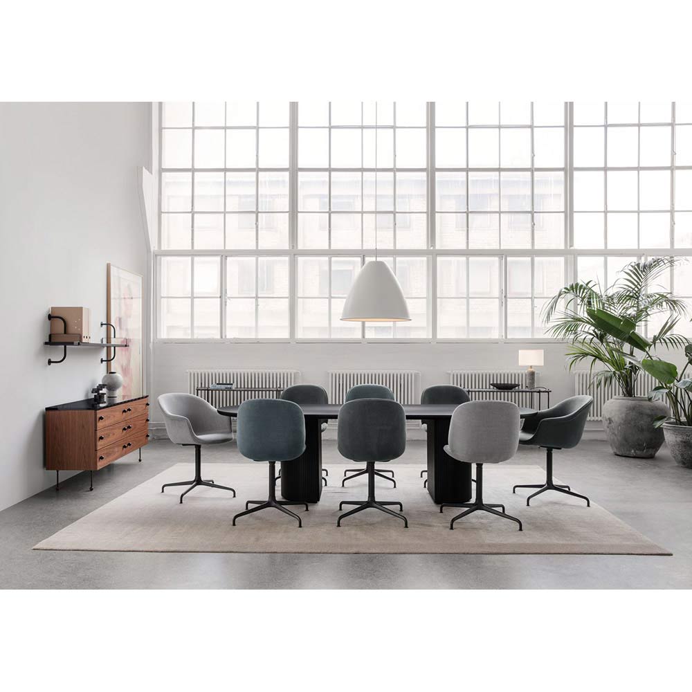 Bat Fully Upholstered Meeting Chair - 4-Star Base