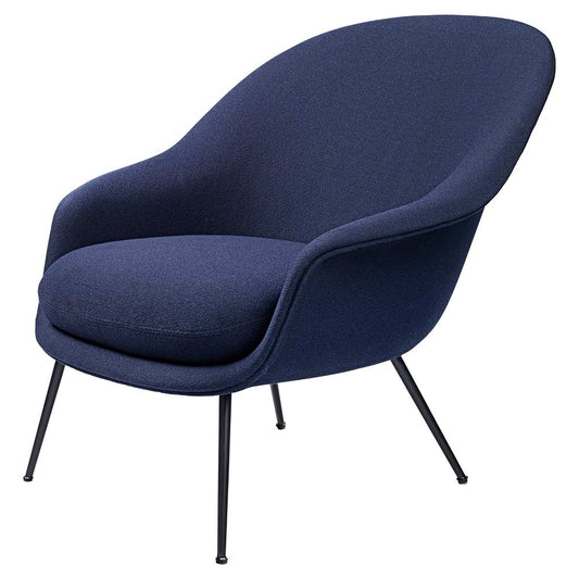 Bat Low Back Lounge Chair - Conic Base