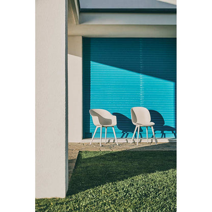 Bat Outdoor Dining Chair - Alabaster White
