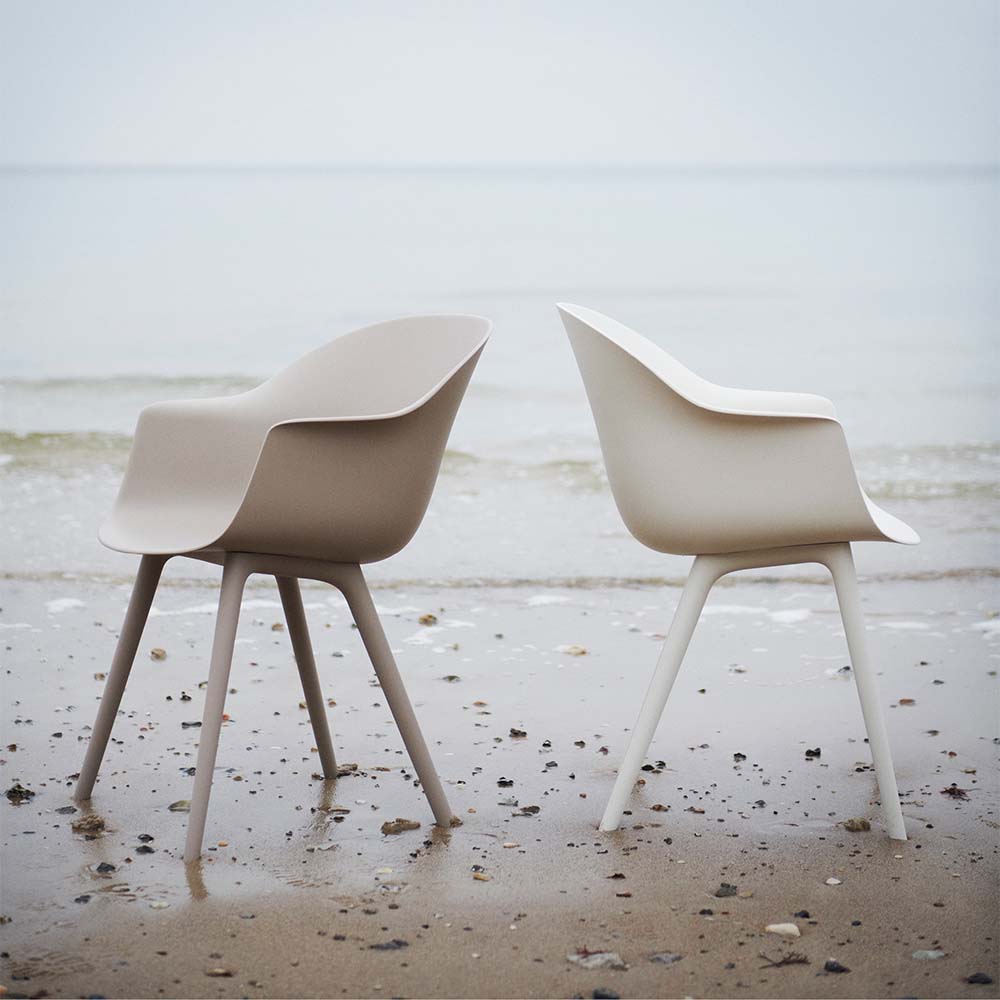 Bat Outdoor Dining Chair - New Beige