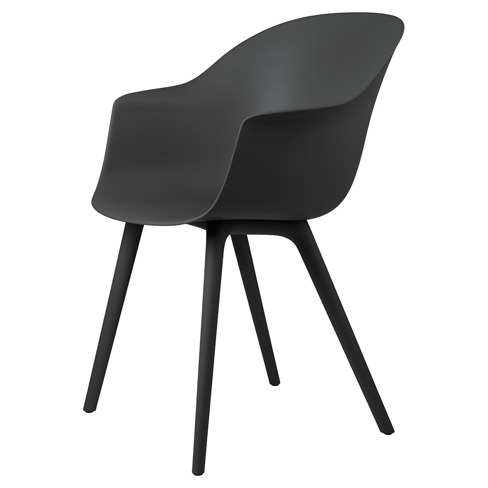 Bat Outdoor Dining Chair - Black