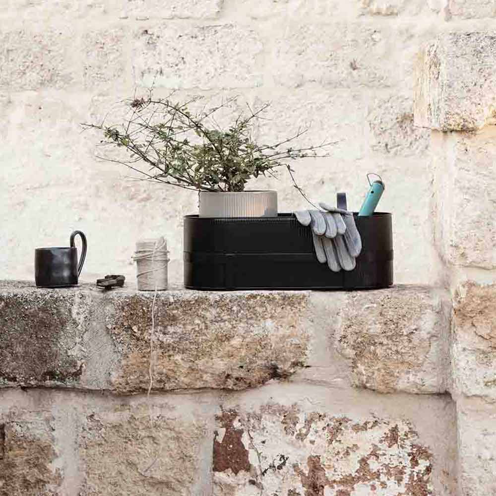 Bau Balcony Box - Black