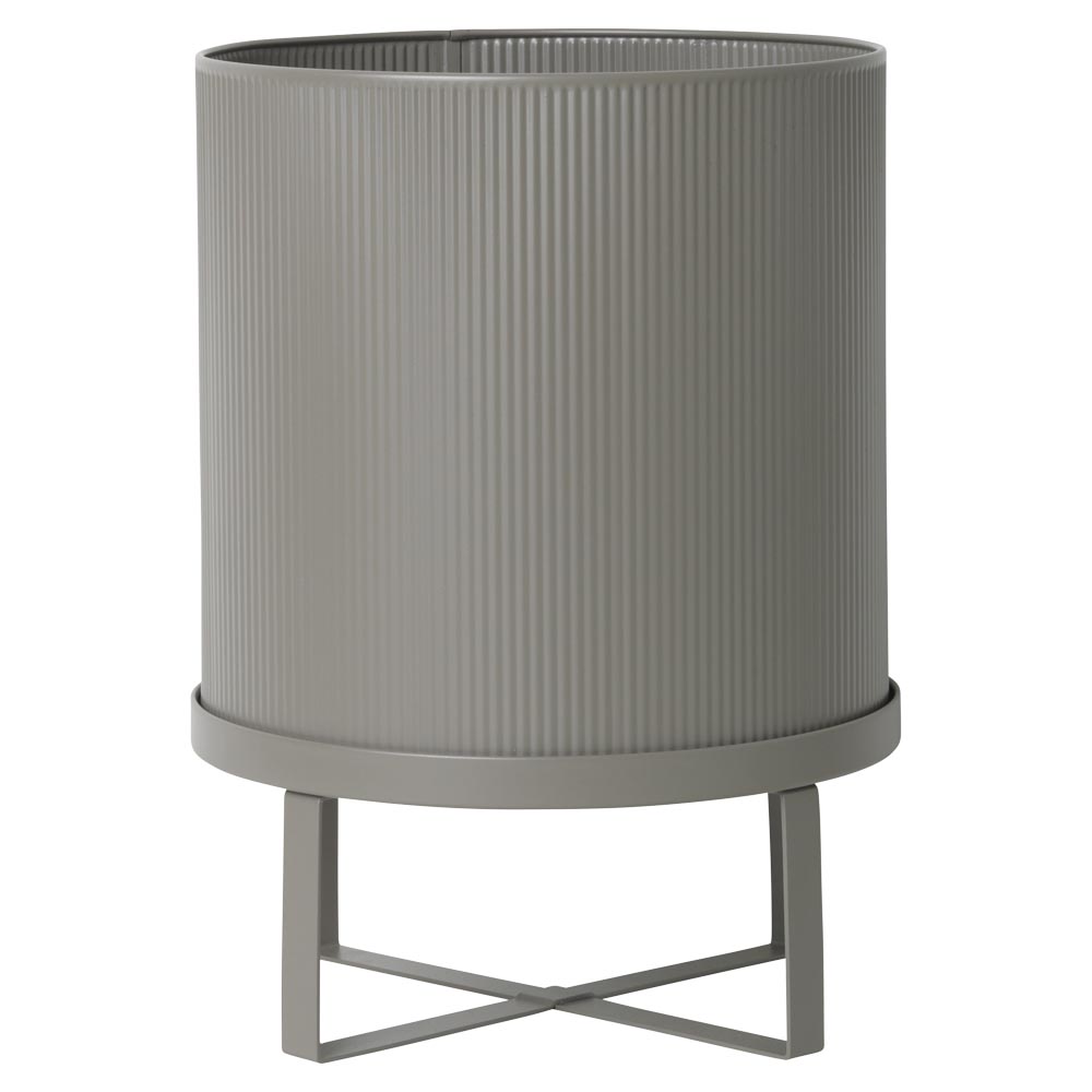 Bau Large Pot - Warm Gray