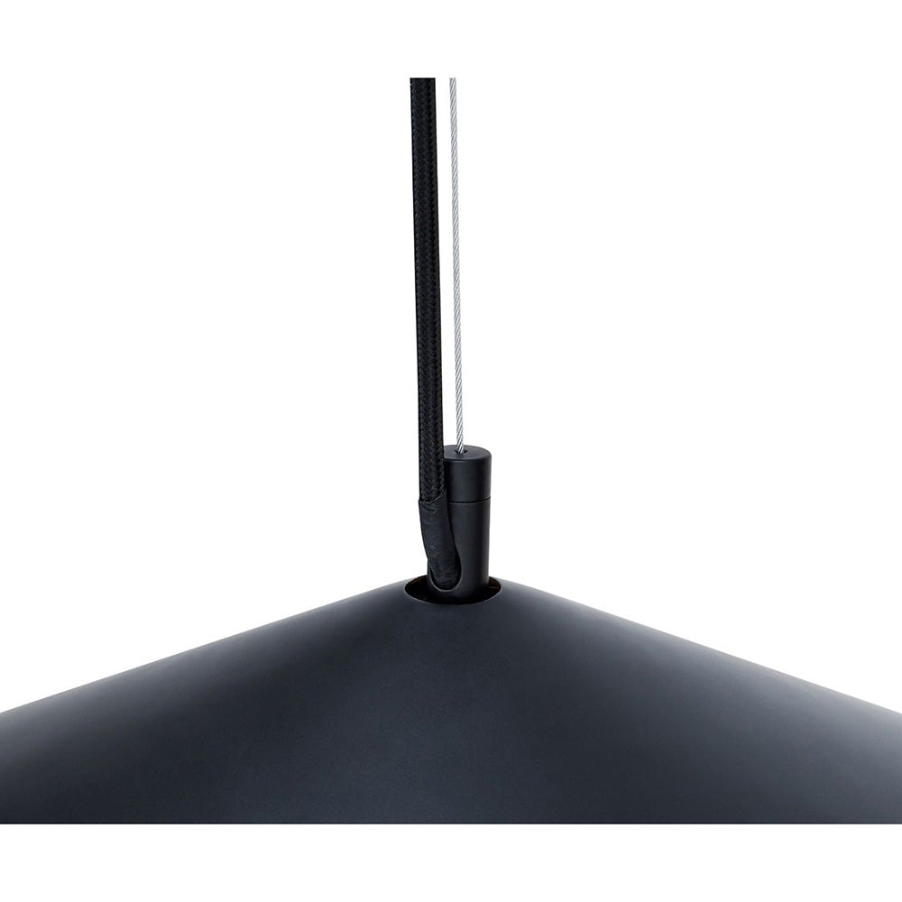 Beat Flat Pendant - Black