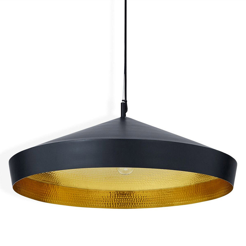Beat Flat Pendant - Black