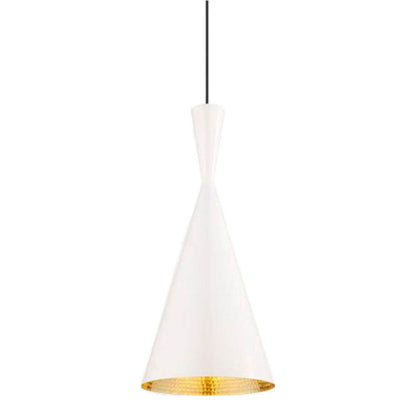 Beat Tall Pendant - White