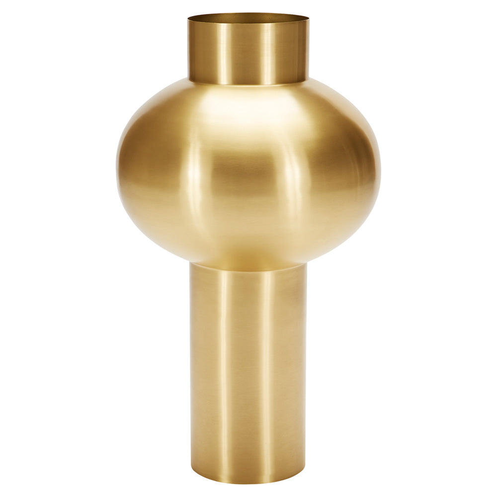 Beat Vessel Top - Brass