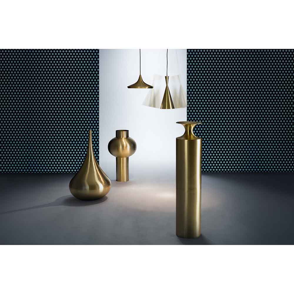 Beat Vessel Top - Brass