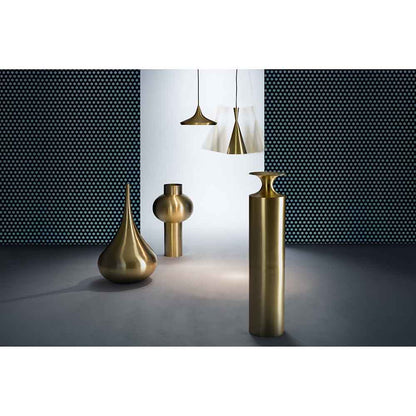 Beat Vessel Top - Brass