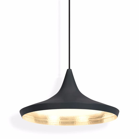 Beat Wide Pendant - Black